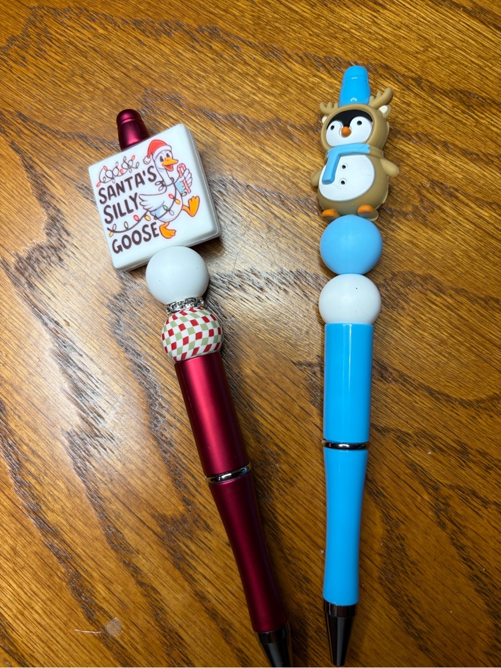 Blue Penguin Novelty Pen and goose pen